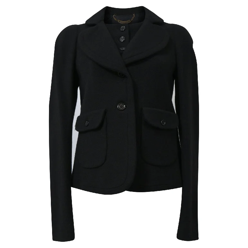 See by Chloé Jacket in Black Wool