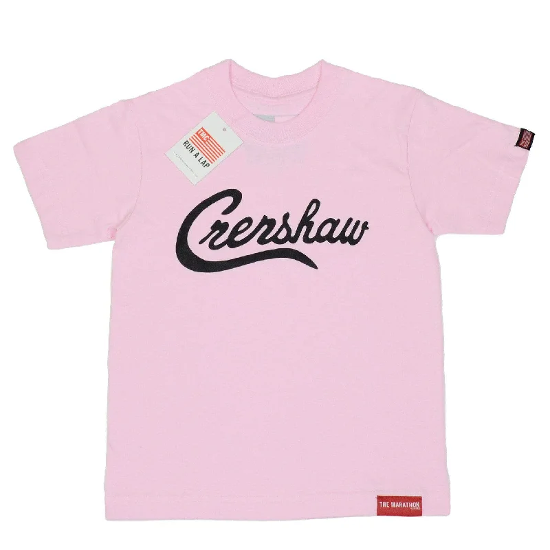 Crenshaw Kid's T-shirt - Pink/Black