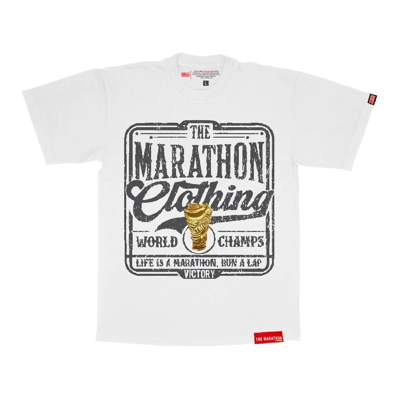 Vintage Marathon World Champs T-Shirt - White