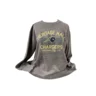 League Women's Weathered Fleece Crew HH Chargers OKC OK Grey